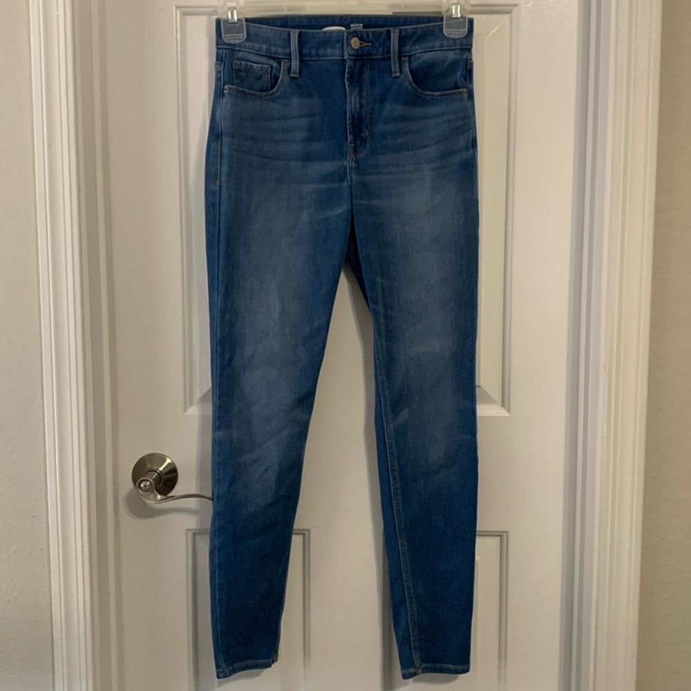 Old Navy Rockstar Super Skinny High Rise 24/7 Sculpt Size 4